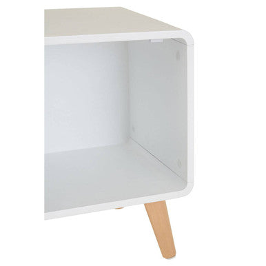 Orsina Milo 1 Door Cabinet – Two-Tone Modern Storage Sideboard