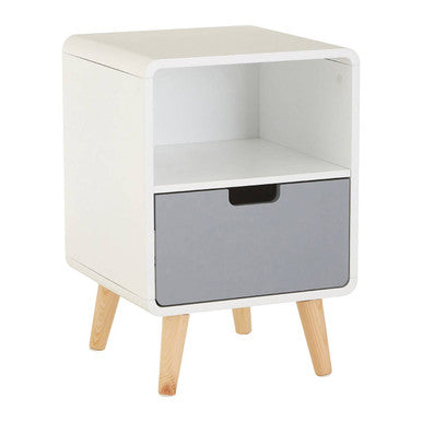 Orsina Milo 1 Drawer Cabinet – Modern Nordic Bedside Table & Side Table