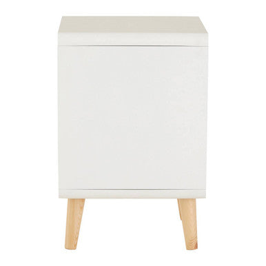 Orsina Milo 1 Drawer Cabinet – Modern Nordic Bedside Table & Side Table
