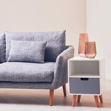 Orsina Milo 1 Drawer Cabinet – Modern Nordic Bedside Table & Side Table