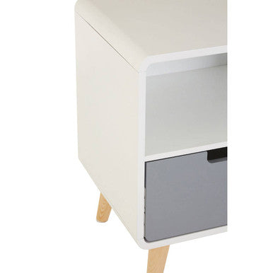 Orsina Milo 1 Drawer Cabinet – Modern Nordic Bedside Table & Side Table