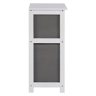 Orsina Lindo 2 Drawer Grey Fabric Storage Cabinet – Modern Organiser