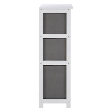 Orsina Lindo 3 Drawer Grey Fabric Storage Cabinet – Compact Bedroom Unit