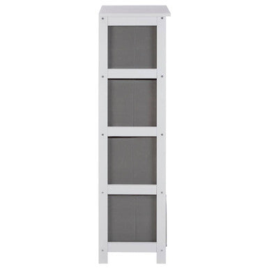 Orsina Lindo 4 Drawer Fabric Storage Cabinet – Grey Bedroom Organiser