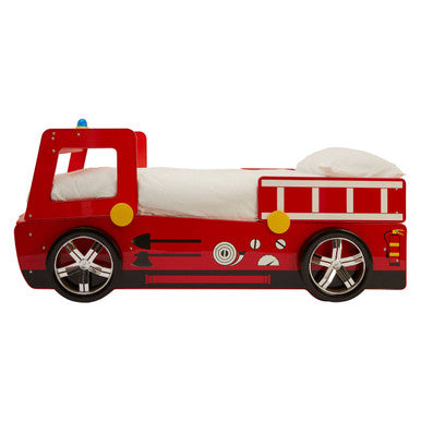Orsina Kids Fire Engine Bed – Red Novelty Children's Bed Frame