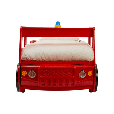 Orsina Kids Fire Engine Bed – Red Novelty Children's Bed Frame