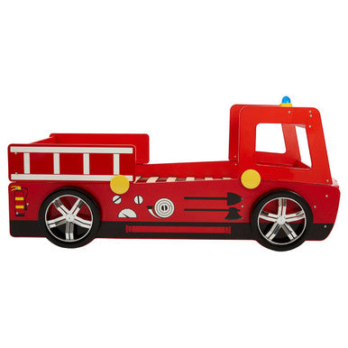 Orsina Kids Fire Engine Bed – Red Novelty Children's Bed Frame