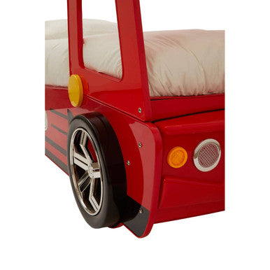 Orsina Kids Fire Engine Bed – Red Novelty Children's Bed Frame