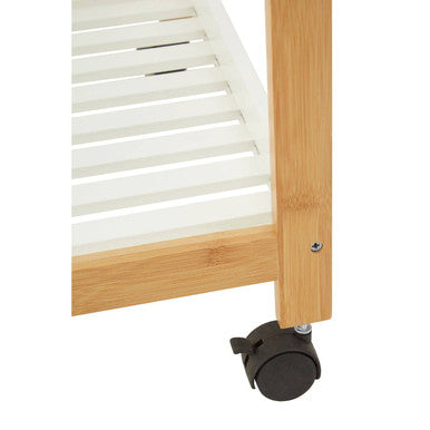 Orsina Nostra 3 Tier Rectangular Storage Trolley – Mobile Rolling Cart