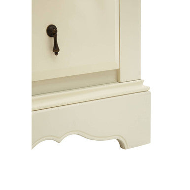 Orsina Florence Ivory Chest of 4 Drawers – Slim Bedroom Storage