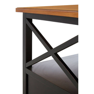 Virginia Fir Coffee Table by Orsina – Colonial Style with 2 Drawers