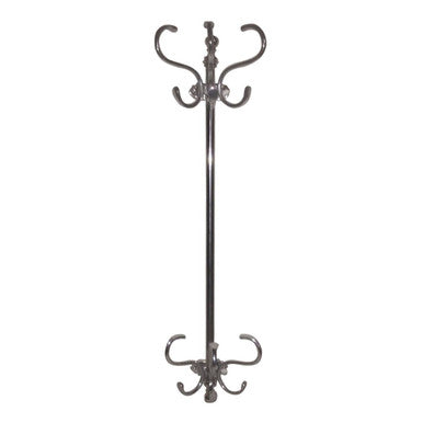 Orsina Arris 12 Hook Wall Mounted Coat Hanger – Modern S-Shaped Rack