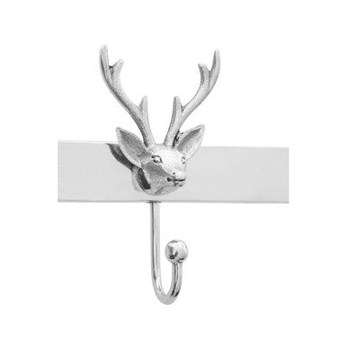Orsina Arris Stag Head 3 Hook Wall Mounted Hanger – Rustic Coat Rack