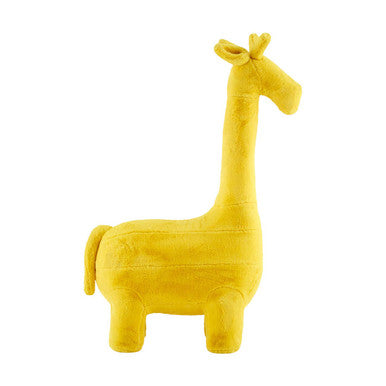 Orsina Jungle Safari Kids Giraffe Animal Stool – Yellow Eucalyptus Wood