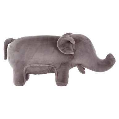 Orsina Elephant Animal Stool – Grey Faux Fur Kids Nursery Chair