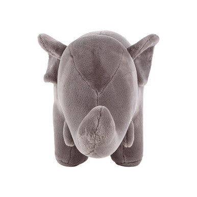 Orsina Elephant Animal Stool – Grey Faux Fur Kids Nursery Chair