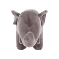 Orsina Elephant Animal Stool – Grey Faux Fur Kids Nursery Chair
