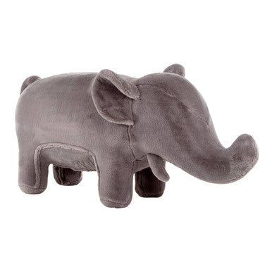 Orsina Elephant Animal Stool – Grey Faux Fur Kids Nursery Chair