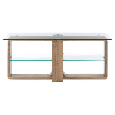 Orsina Barton 2-Tier Media Unit – Modern TV Stand & Storage Console