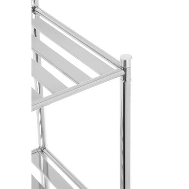 Orsina Micah 3 Tier Chrome Shelf Unit | Metal Bathroom & Kitchen Rack