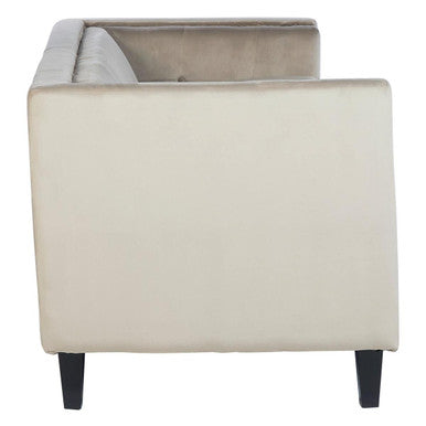 Orsina Felisa 3 Seater Mink Velvet Sofa – Modern Living Room Seating