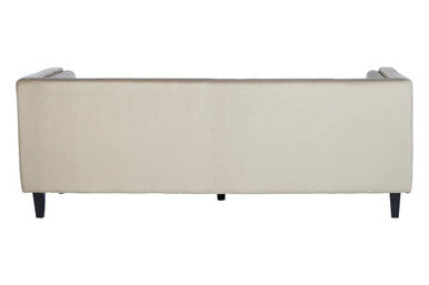 Orsina Felisa 3 Seater Mink Velvet Sofa – Modern Living Room Seating