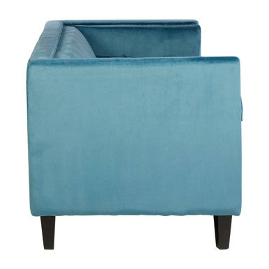 Orsina Felisa 3-Seater Sofa | Teal Blue Velvet Living Room Seating