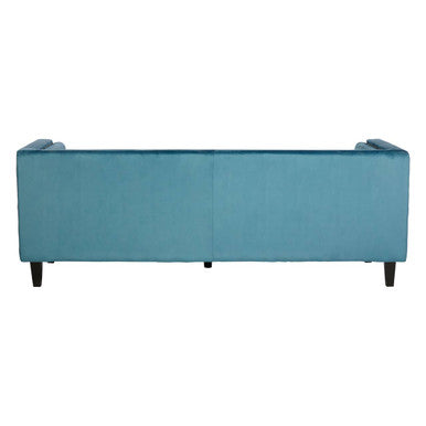 Orsina Felisa 3-Seater Sofa | Teal Blue Velvet Living Room Seating