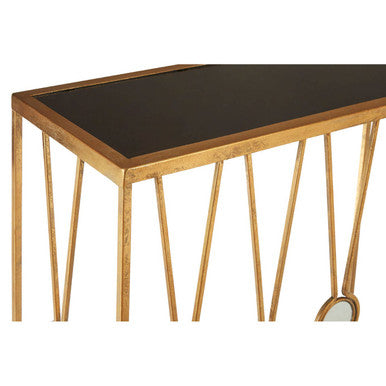 Orsina Faiza Rectangular Console Tables – Set of 2 Art Deco Mirrored