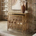 Orsina Faiza Rectangular Console Tables – Set of 2 Art Deco Mirrored