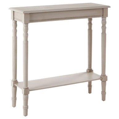 Orsina Heritage Grey Putty Console Table – Modern Entryway Furniture