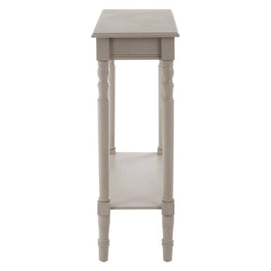 Orsina Heritage Grey Putty Console Table – Modern Entryway Furniture