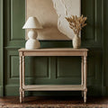 Orsina Heritage Grey Putty Console Table – Modern Entryway Furniture