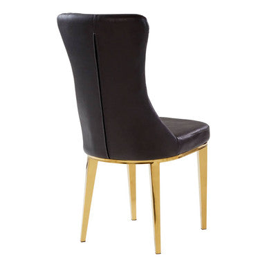 Orsina Forli Black Dining Chair – Modern Minimalist Kitchen Seating