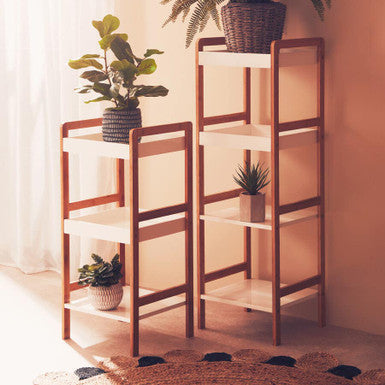 Orsina ARLA 3-Tier Bathroom Shelf Unit | Birchwood Storage Organizer