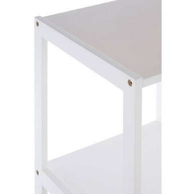 Orsina Dara 4-Tier White Bathroom Shelf – Vertical Storage Organizer