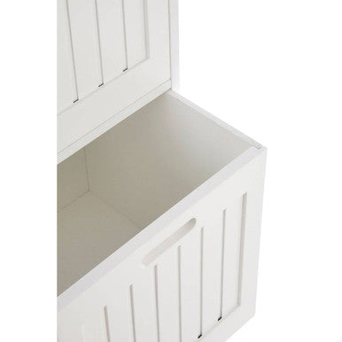 Orsina Salon White Wood 3 Drawer Cabinet – Compact Bathroom Storage