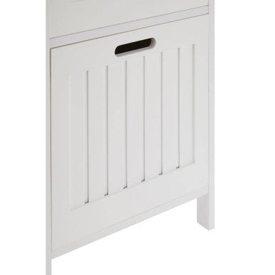 Orsina Salon White Wood 2 Drawer Cabinet | Modern Bedside Storage