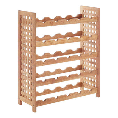 Orsina ARLA 25 Bottle Wooden Wine Rack – Freestanding Storage Unit