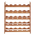 Orsina ARLA 25 Bottle Wooden Wine Rack – Freestanding Storage Unit