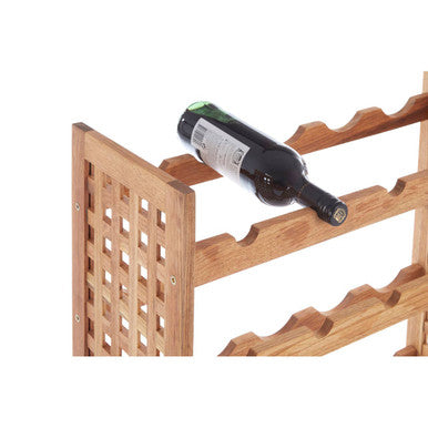 Orsina ARLA 25 Bottle Wooden Wine Rack – Freestanding Storage Unit