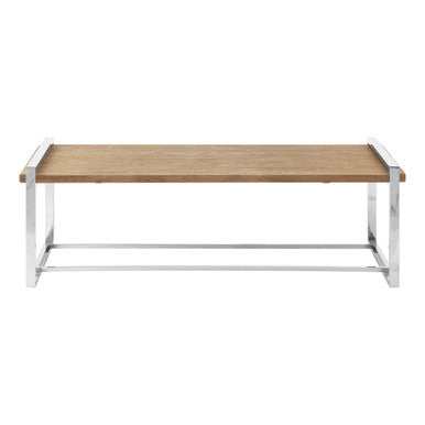Orsina Menteng Coffee Table | Recycled Elm Wood & Copper Steel
