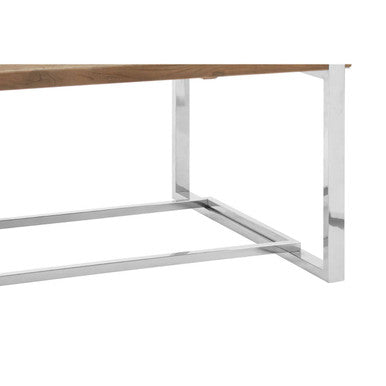 Orsina Menteng Coffee Table | Recycled Elm Wood & Copper Steel