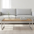 Orsina Menteng Coffee Table | Recycled Elm Wood & Copper Steel