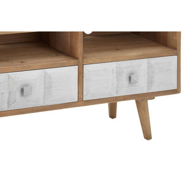Orsina Papua Media Unit – Natural Wood TV Stand & Entertainment Console