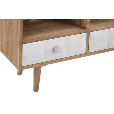 Orsina Papua Media Unit – Natural Wood TV Stand & Entertainment Console