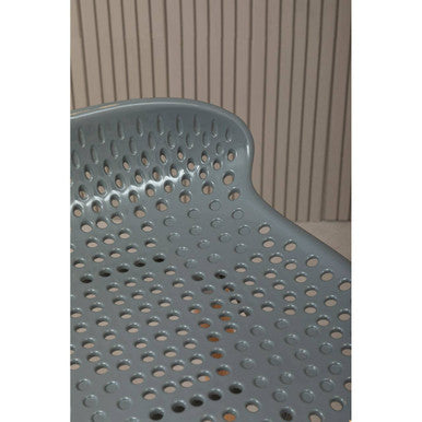 Orsina Stockholm Grey Bar Stool | Nordic Beechwood Kitchen Seating