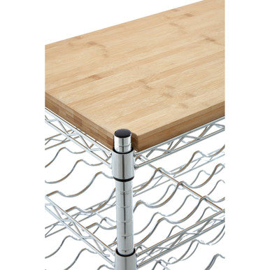 Orsina Frankfurt 4 Tier Wine Rack – Freestanding Kitchen Bottle Holder