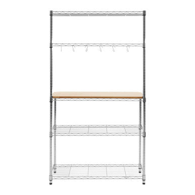 Orsina Frankfurt 4 Tier Shelf Unit – Modern Minimalist Storage Rack