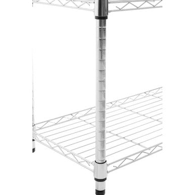 Orsina Frankfurt 4 Tier Shelf Unit – Modern Minimalist Storage Rack